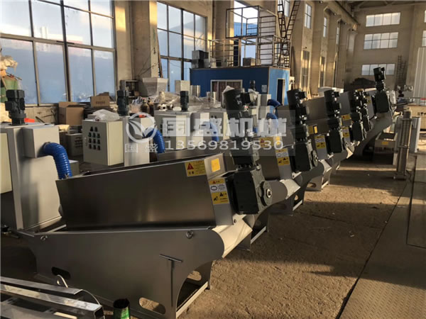 疊螺式污泥脫水機設備 疊螺式污泥脫水機設備