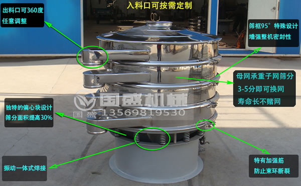 酵母粉旋振篩配件 酵母粉旋振篩配件