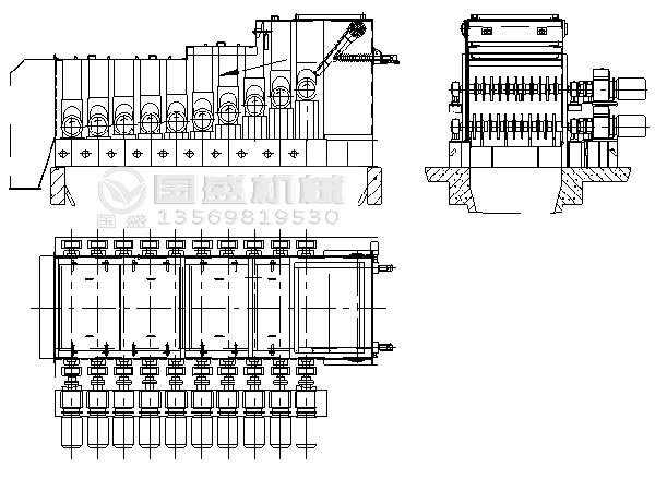 滾軸篩外形圖 滾軸篩外形圖